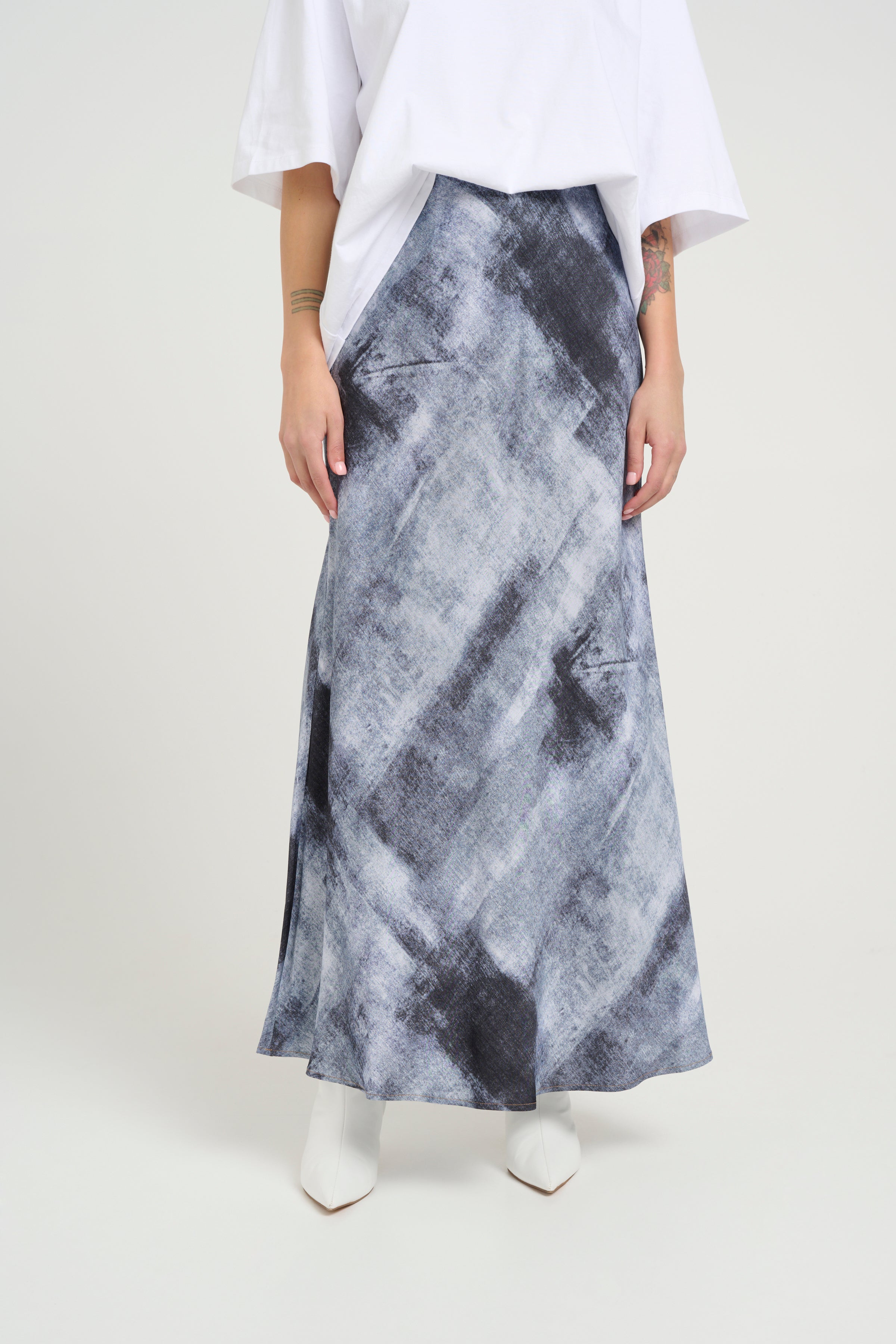 AreenGZ P HW nederdel - Blue Denim